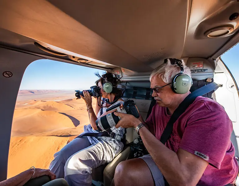 Sossusvlei Desert Lodge namib dune photographic flight andbeyond sossusvlei
