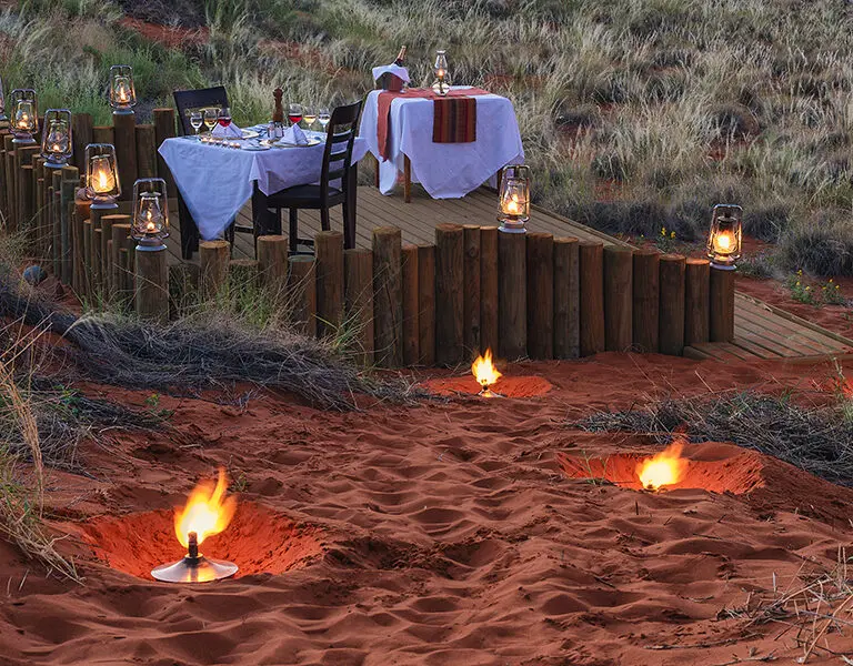 WOLWEDANS COLLECTION Desert Lodge Desert dining