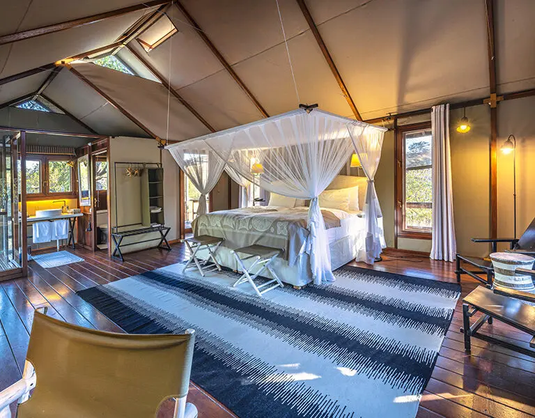 Mushara Outpost Etosha Namibia Bungalow Interior