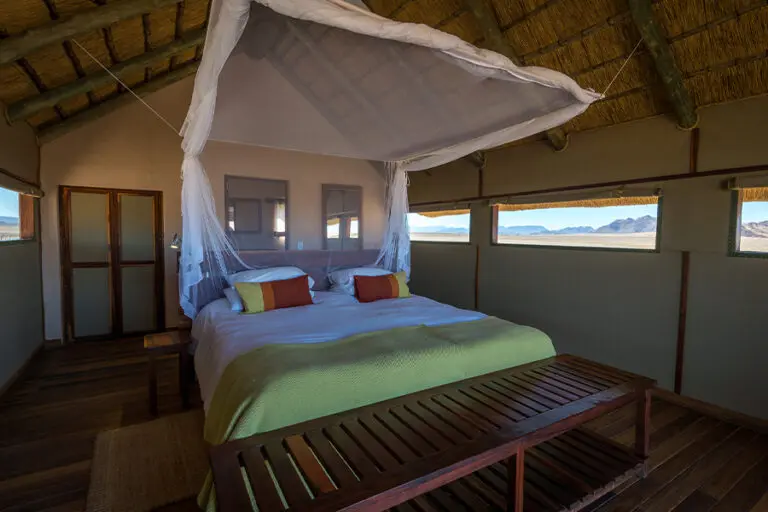Kulala desert lodge bedroom