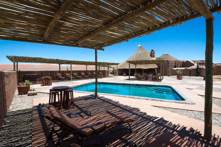 Kulala desert lodge swimming pool