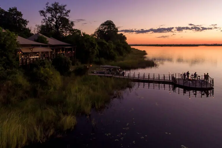 DumaTauCamp Exterior Evening