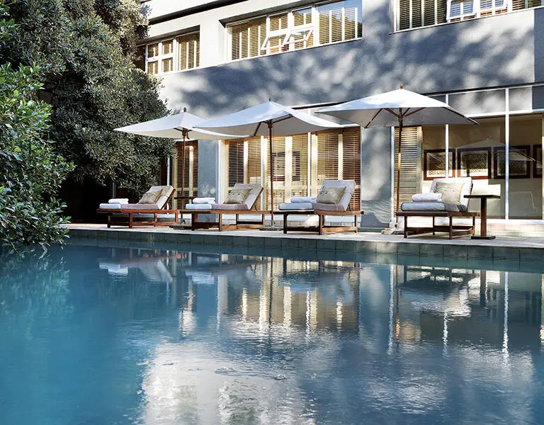 Saxon Hotel Villa and Spa Heated Pool