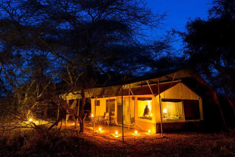 Porini Amboseli Camp exterior tent