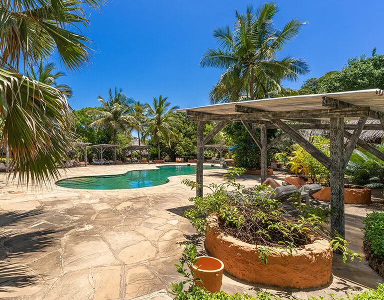 Chale Island Resort Kenya coast pool2