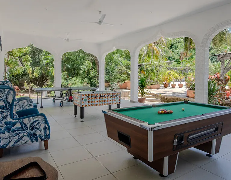Chale Island Resort Kenya coast games area