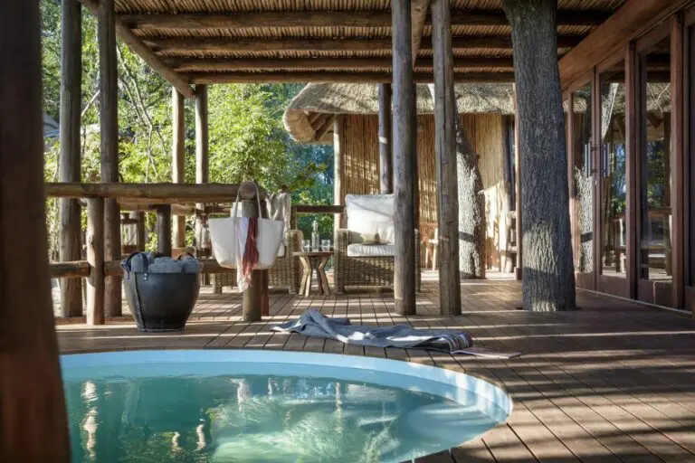 Sanctuary Chief s Camp private plunge pool