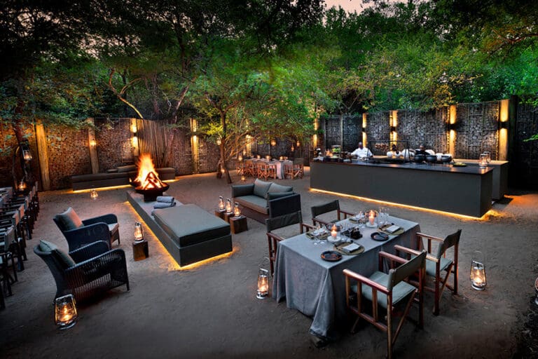 Phinda Forest Lodge boma