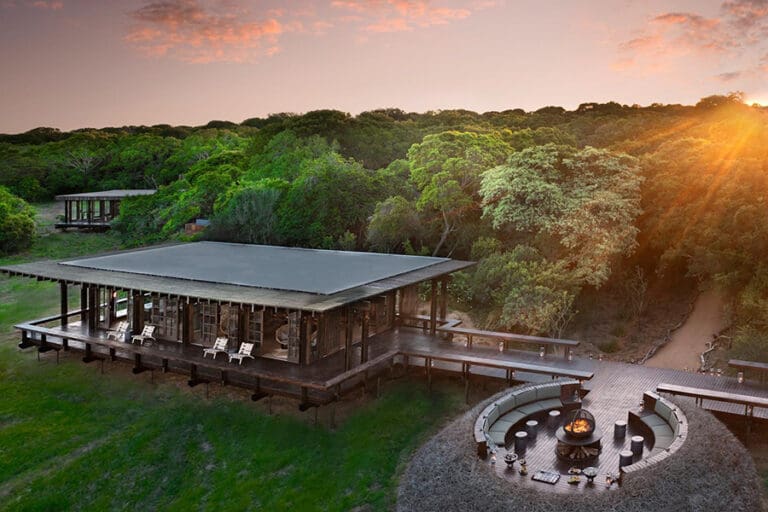 Phinda Forest Lodge Aerial view