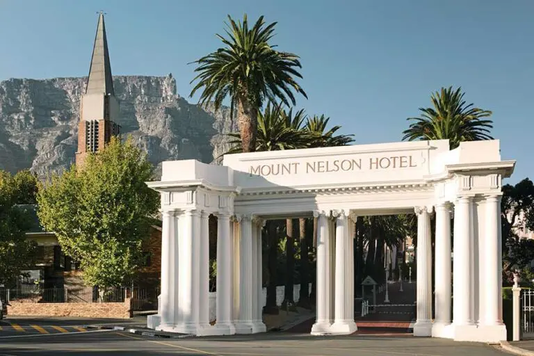 Entrance to Mount Nelson A Belmond Hotel