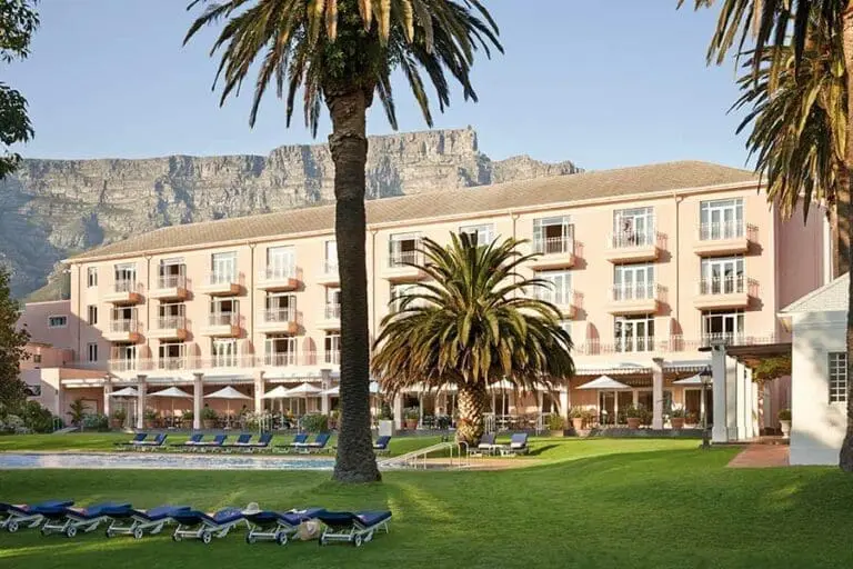 Exterior of Mount Nelson A Belmond Hotel