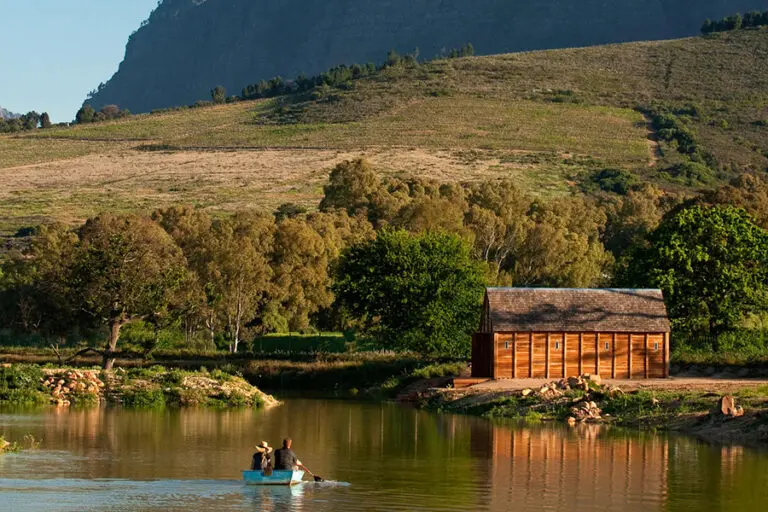 Babylonstoren activity CanoeBoat