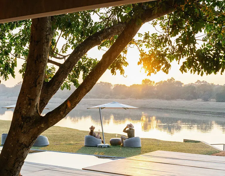 TimeTide Chinzombo Zambia South Luangwa main lodge area