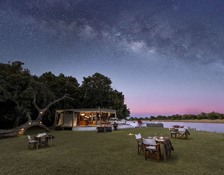 TimeTide Chinzombo Zambia South Luangwa evenings