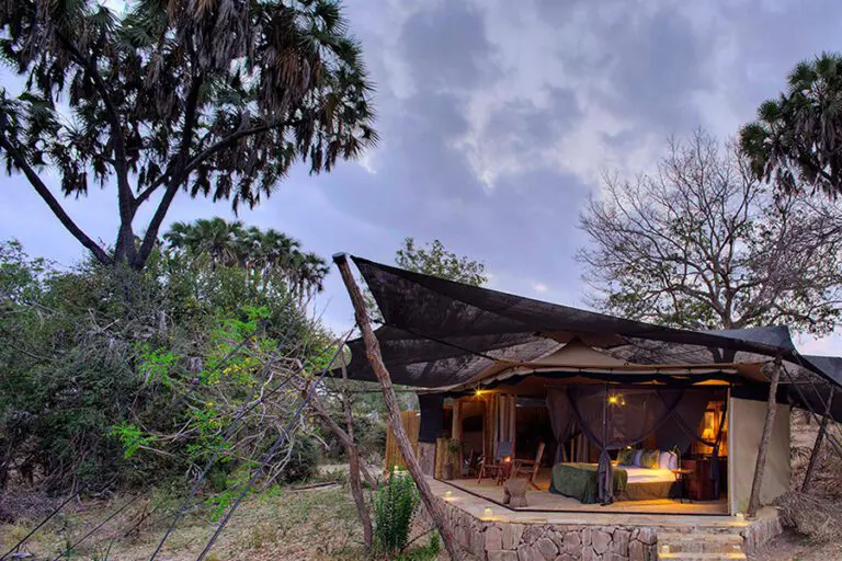 Roho ya Selous Exterior view of double room