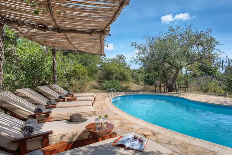 Roho ya Selous Pool area