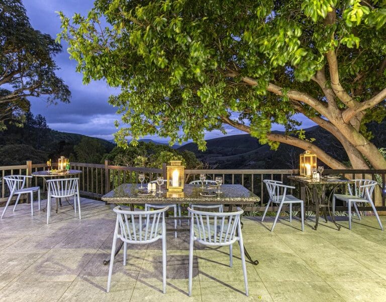 Dining room deck