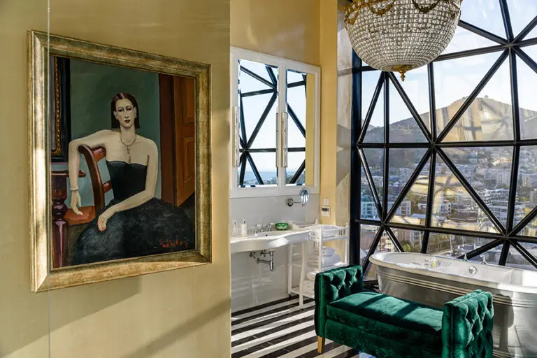 The Silo rooms royal suite bathroom