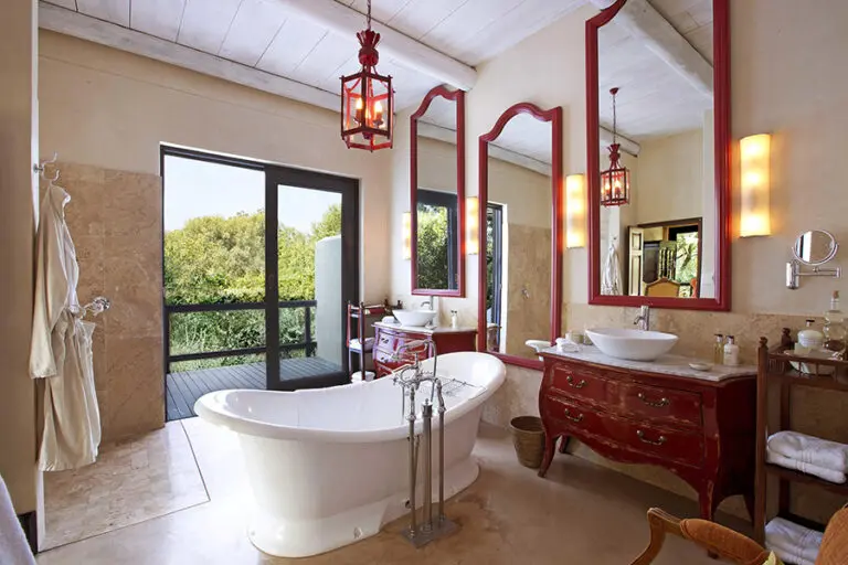Royal Malewane Africa House room2 bathroom accommodation safari lodge luxury kruger park