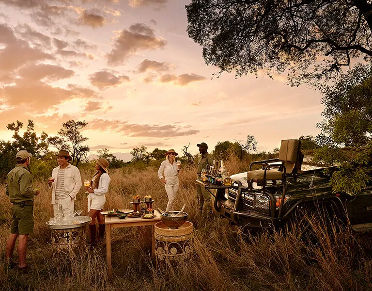 Malewane Lodge at Royal Malewane Thornybush Kruger Sundowners