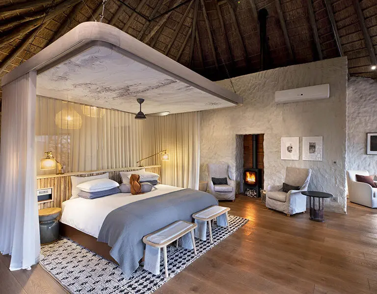 The Motse Tswalu Kalahari SA bedroom