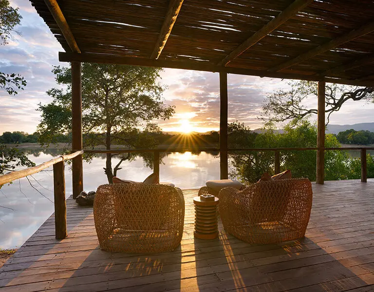 Chindeni Bushcamp room deck7