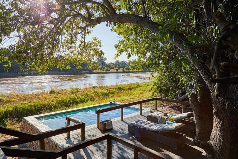 Kapamba Bushcamp swimming pool 1