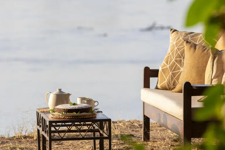 Tafika Camp Zambia South Luangwa high tea