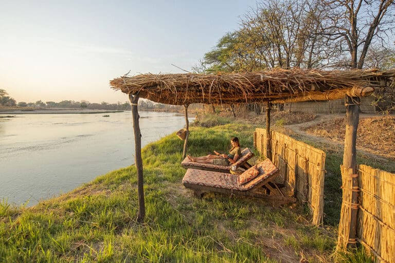 Mwaleshi Camp Shores of Mwaleshi River