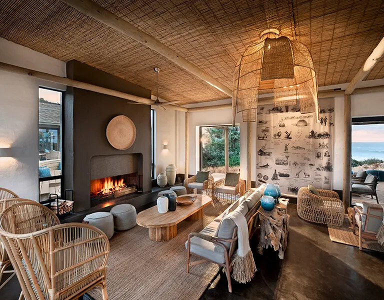 GweGwe Beach Lodge Wild Coast new images 2025 Lounge Main Lodge