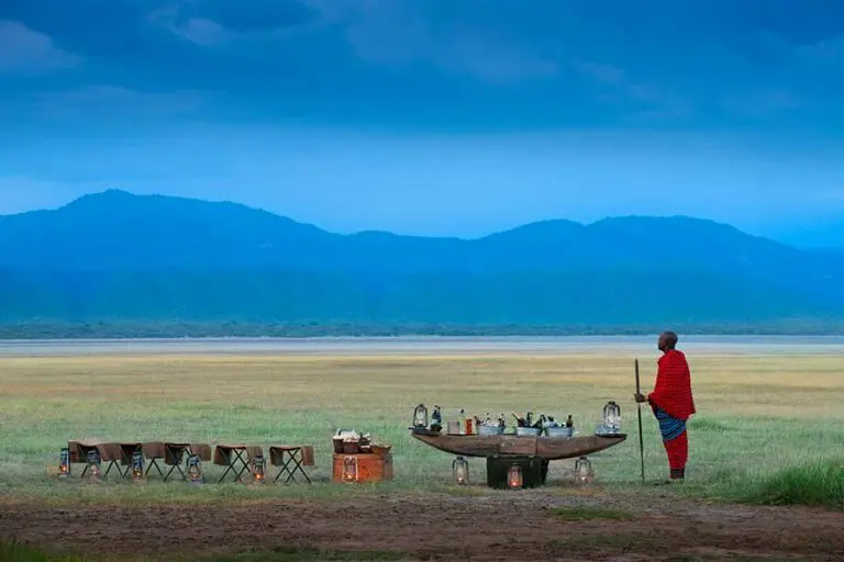 AndBeyond Lake Manyara Tree Lodge Drink stop 2