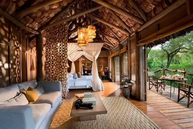 Treehouse Suite interior andBeyond Lake Manyara Tree Lodge 2
