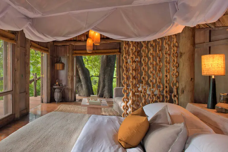 Lake Manyara Tree Lodge bedroom