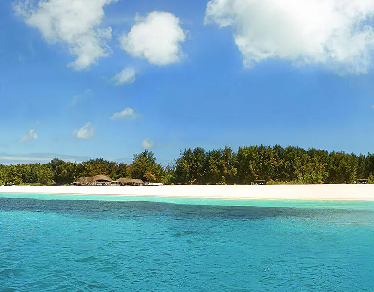 Zanzibar Mnemba Island Exterior view render