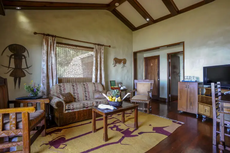 Ngorongoro Serena Safari Lodge Suite Lounge
