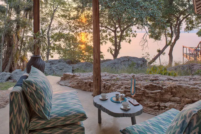 RubondoIslandCamp Exterior Lounge