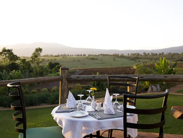 Ngorongoro breakfast
