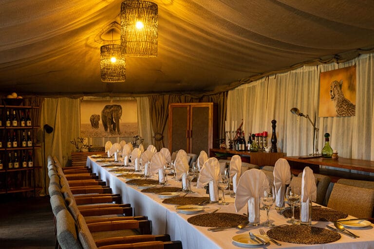 Lemala Ngorongoro Dining Tent