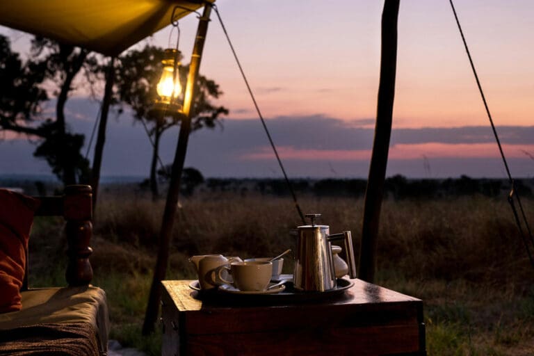 Lemala Mara Tent Veranda