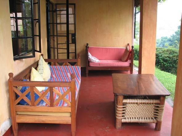 Ndali Lodge porch