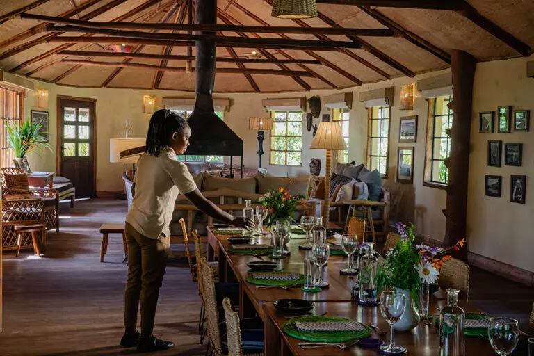 9 Mount Gahinga Lodge Dinning AreaAH1I3175