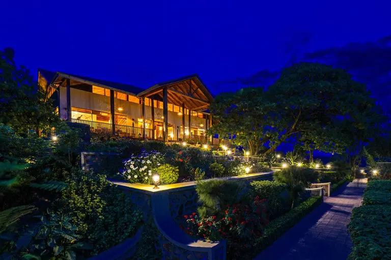 Nkuringo Bwindi Gorilla Lodge The lounge building