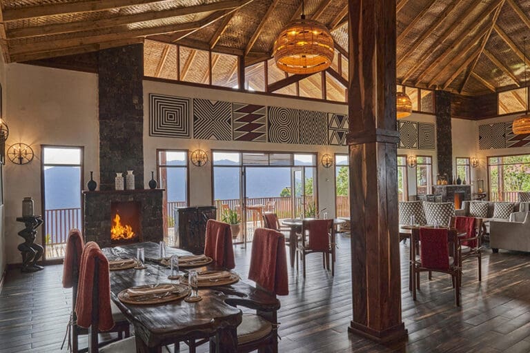Nkuringo Bwindi Gorilla Lodge Dining 2