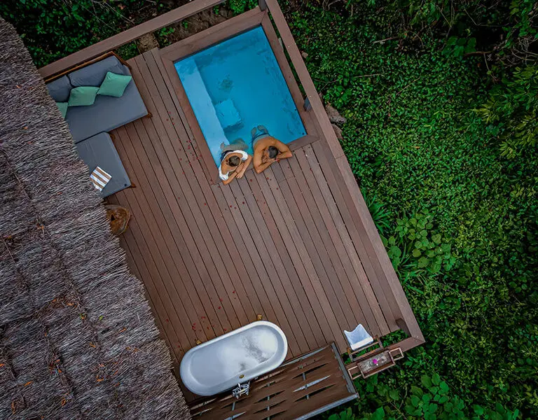 Lemala Wildwaters Lodge River Nile Uganda room plunge pool