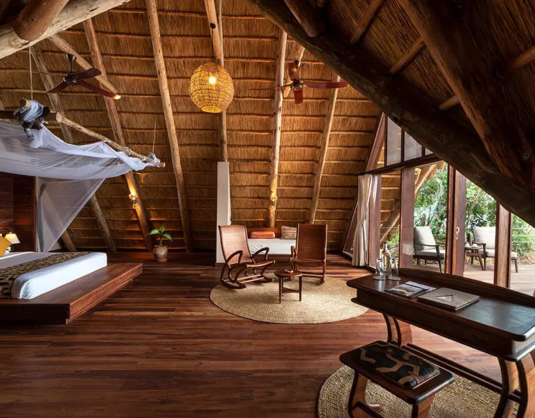 Nile Safari Lodge Murchison Falls Uganda deluxe banda
