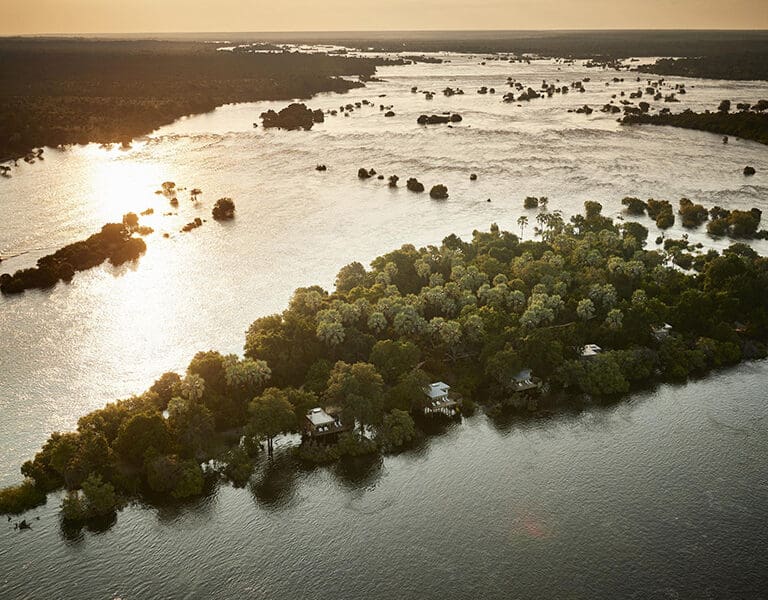 Victoria Falls River Lodge Island Treehouse Suites