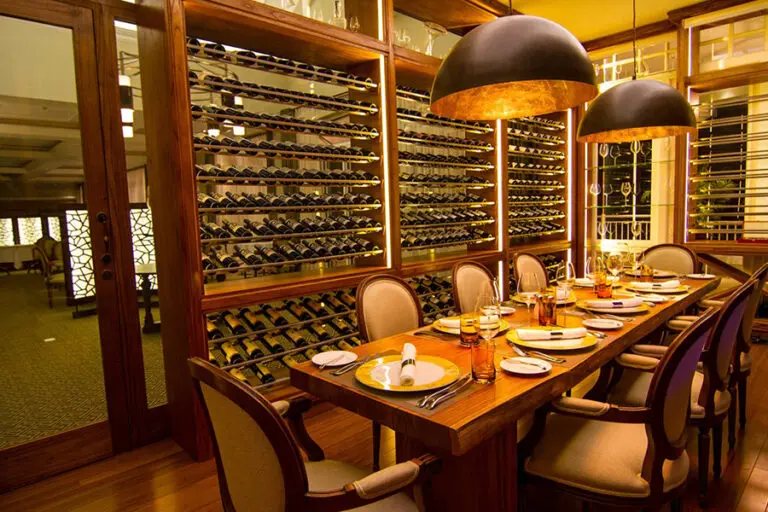 HemingwaysNairobi Interior WineCellar