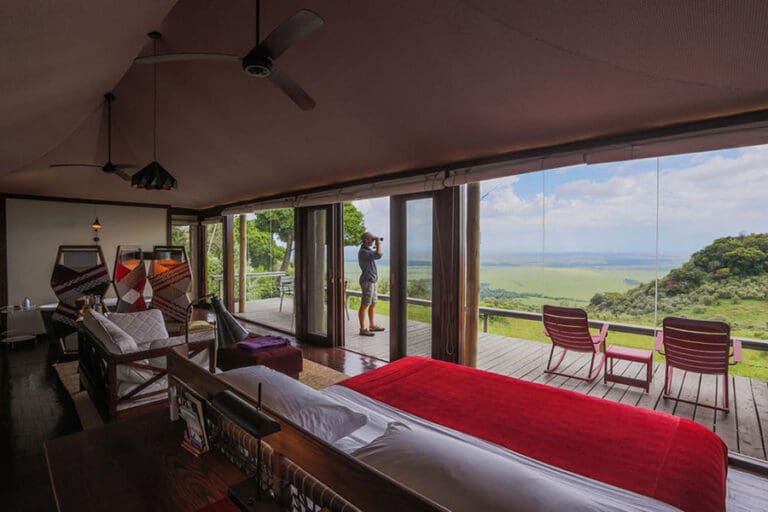 Angama Mara s tented suite