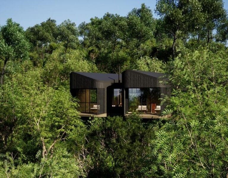 Lemala osonjoi lodge exterior
