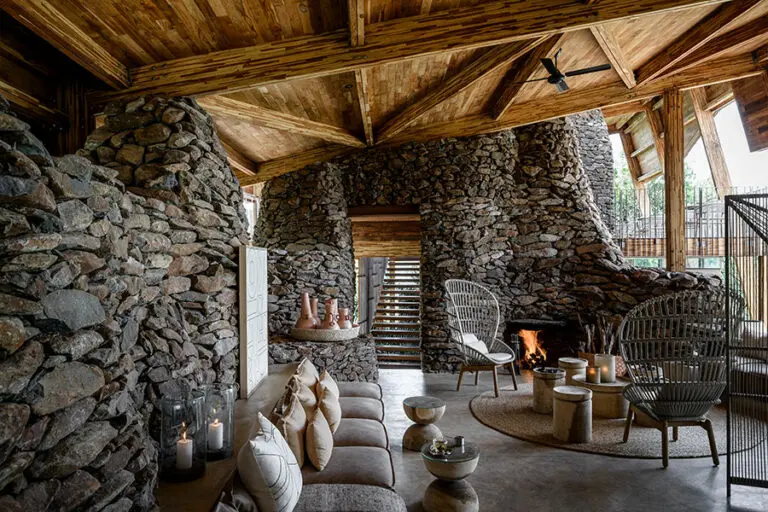 Singita Faru Faru Lodge Main Lodge Lounge Area